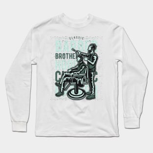 Barber Brother Long Sleeve T-Shirt